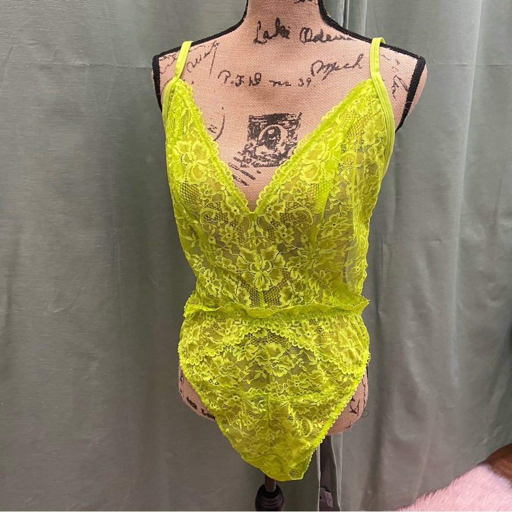 Savage x Fenty Lime Green Bodysuit